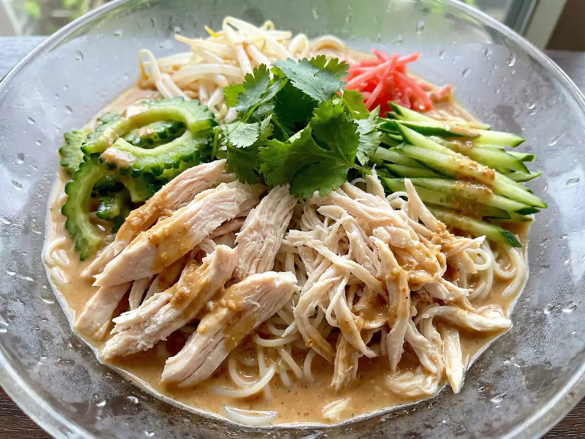 そうめんの冷やし中華