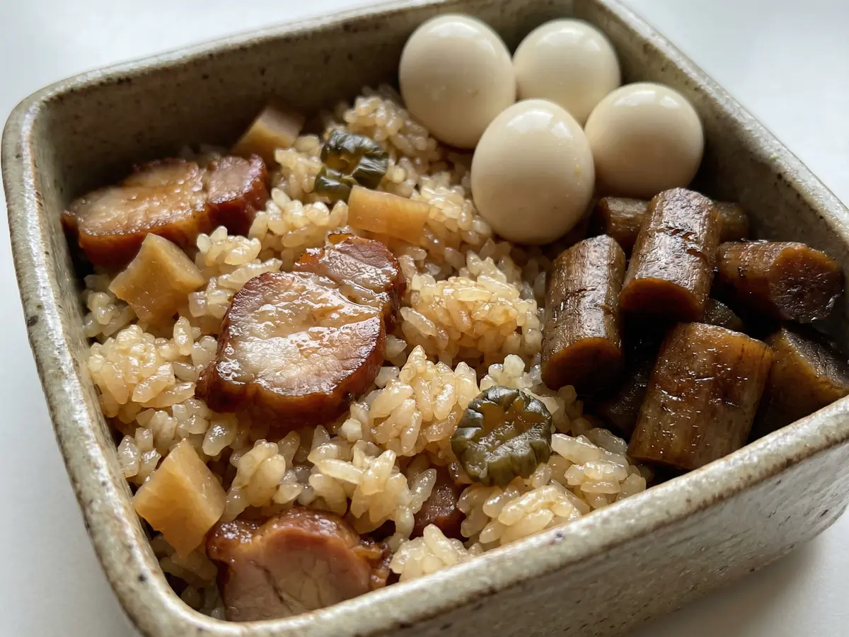 中国風レンジおこわ弁当
