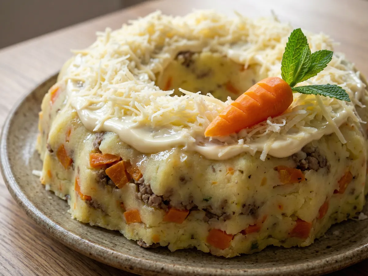 春にんじんのポテトケーキ