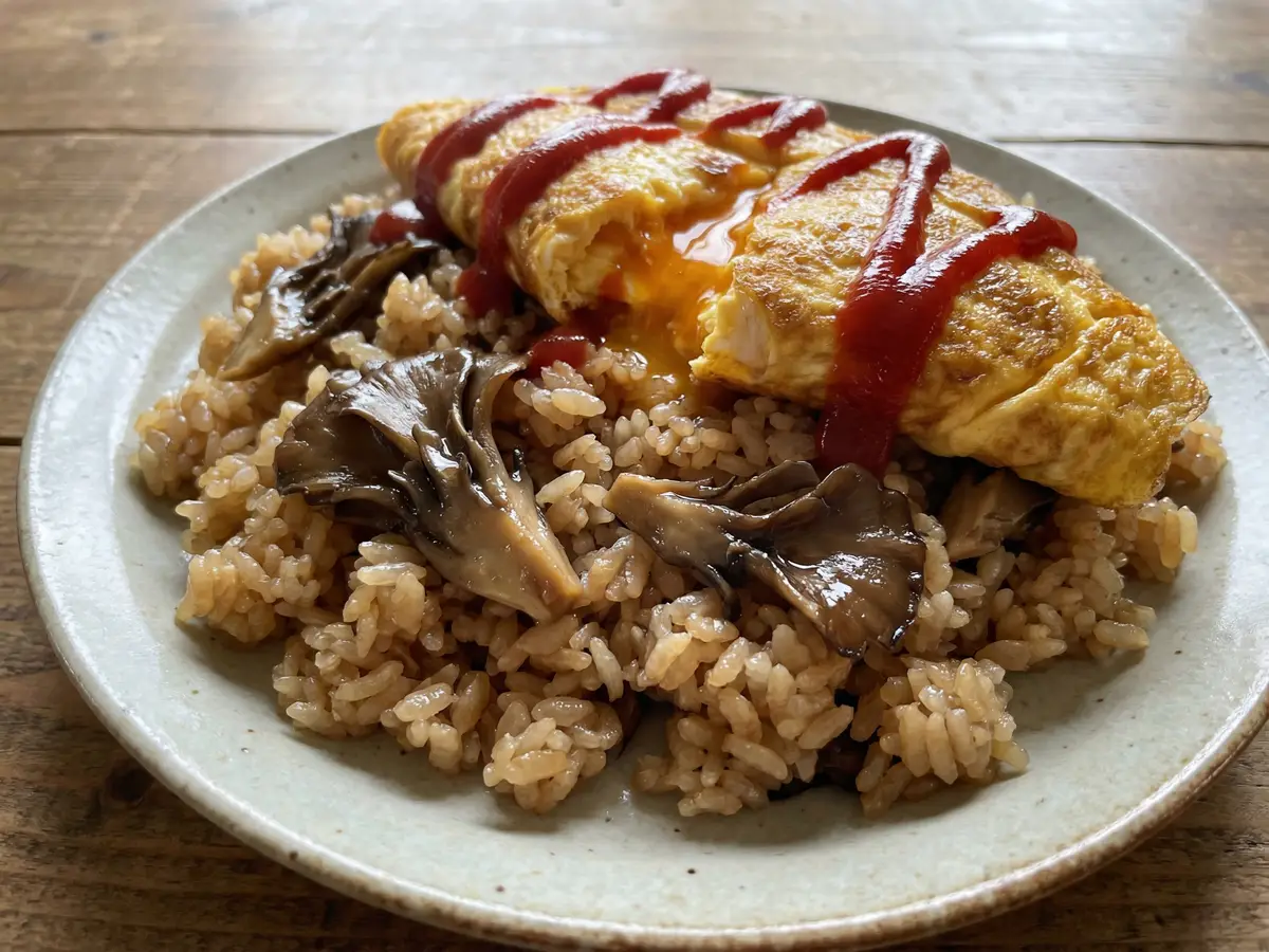 干しまいたけの炊き込みご飯