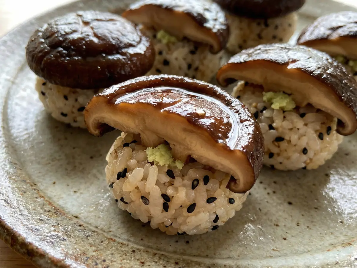 干ししいたけのおすし