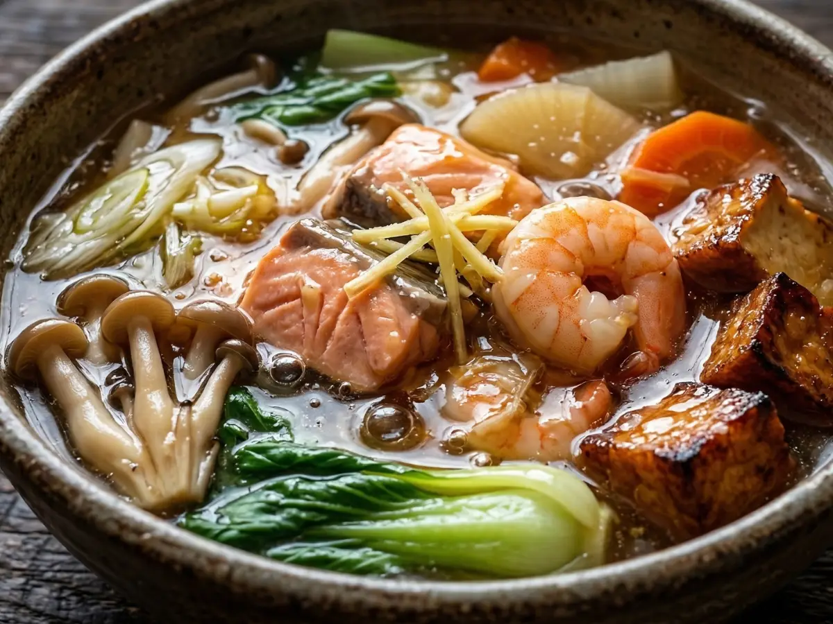 海鮮あんかけスープ