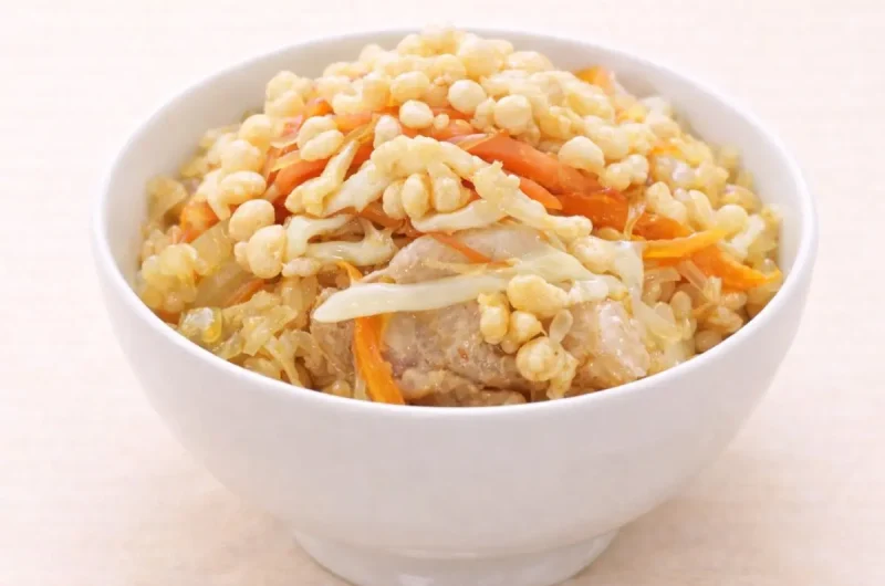 【相葉マナブ】ソース焼きそば風釜飯釜飯のレシピ にんじんたっぷり！釜１グランプリ