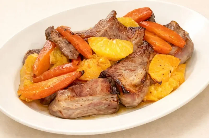 【きょうの料理】豚スペアリブのオレンジ焼きのレシピ 上田淳子さん