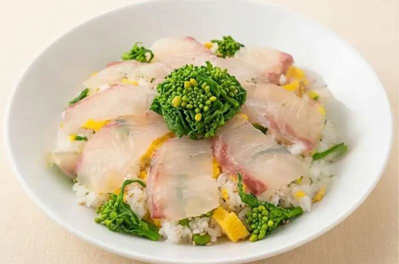 【きょうの料理】鯛ちらし寿司のレシピ しらいのりこさん春のお気楽すし