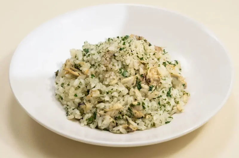 【きょうの料理】あさりとパセリのピラフのレシピ 藤井恵さん