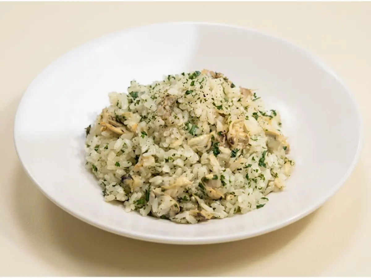 アサリとパセリのピラフ