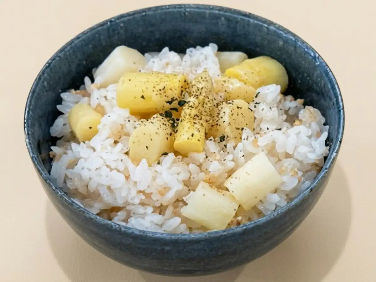 アスパラ炊き込みご飯
