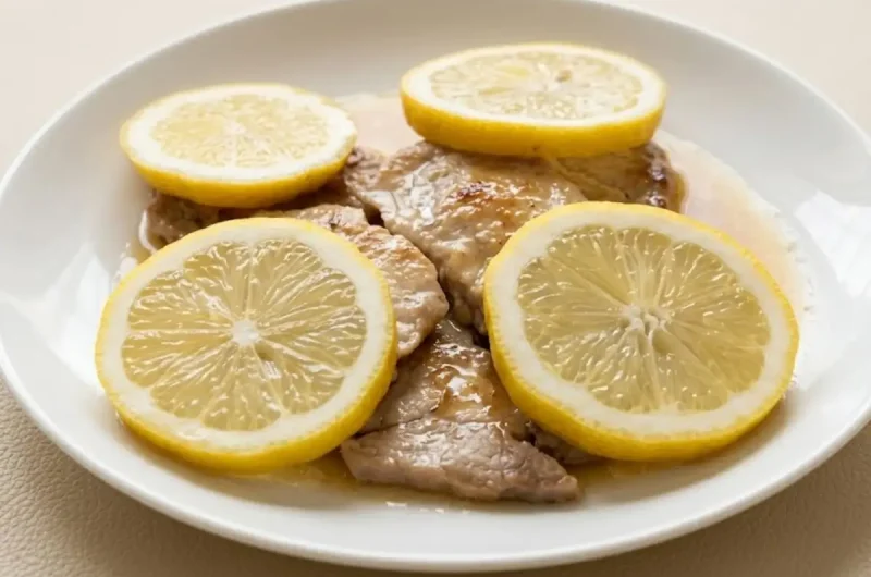 【相葉マナブ】レモンのポークソテー（豚ヒレ肉）のスカロッピーネのレシピ レモンの旬の産地ごはん