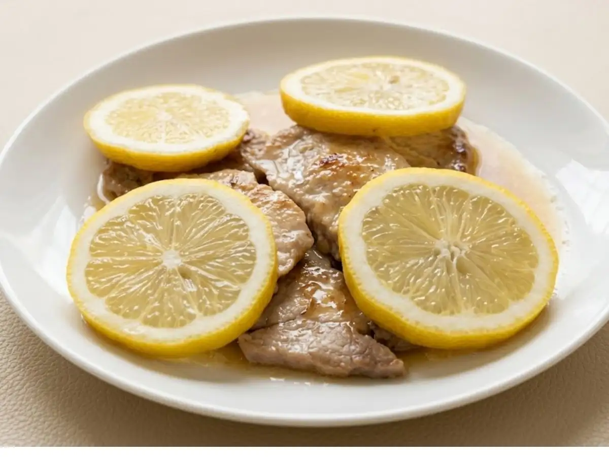 レモンのポークソテー