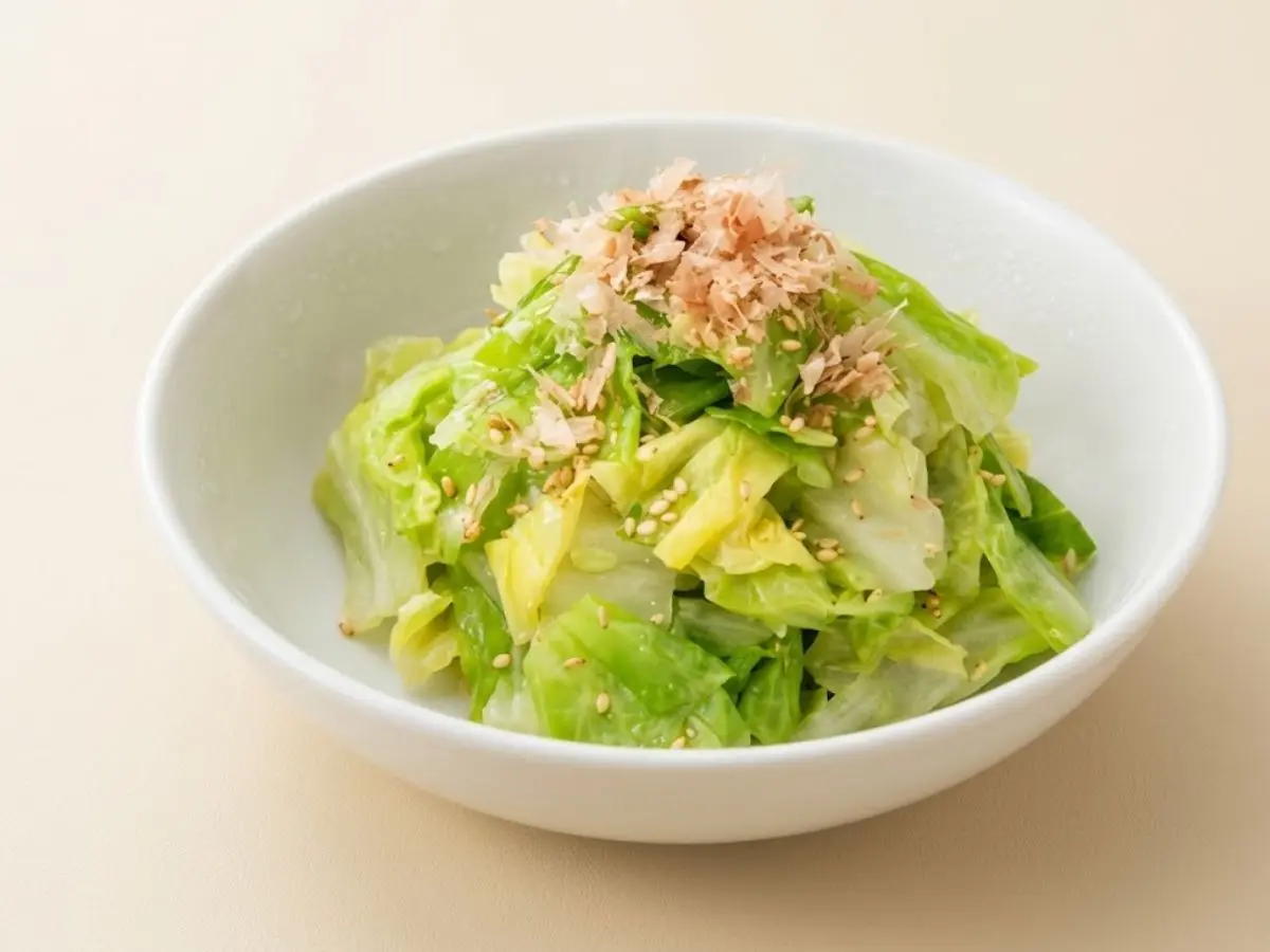 キャベツの即席わさび漬け