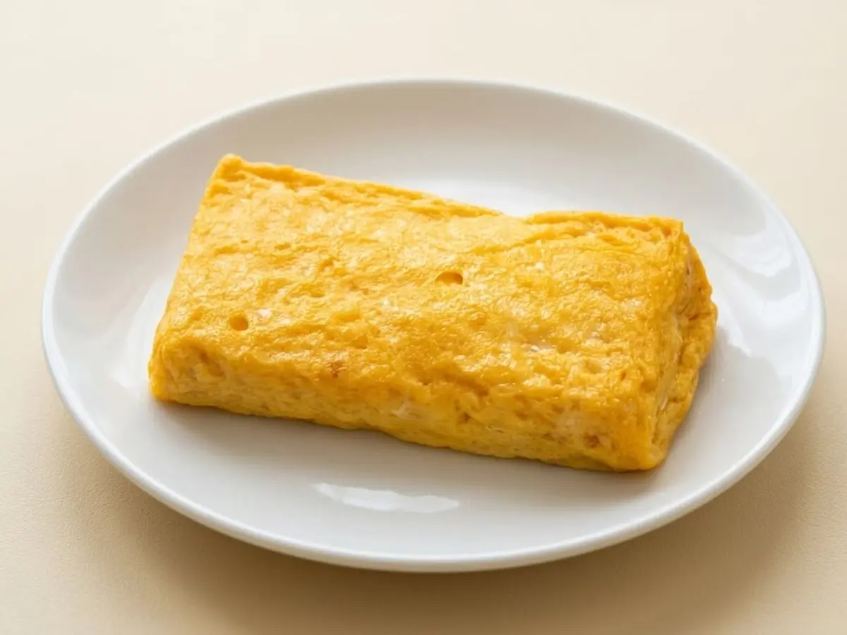 卵1個で作るだし巻き卵