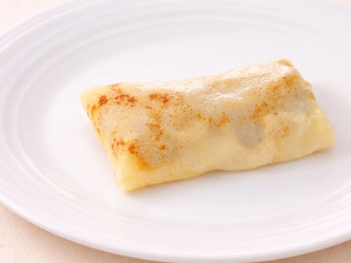 いちごとチョコのクレープ