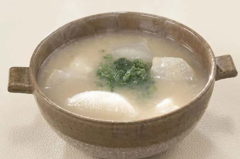 【きょうの料理】かぶと餅のポタージュ風のレシピ 髙橋拓児さん