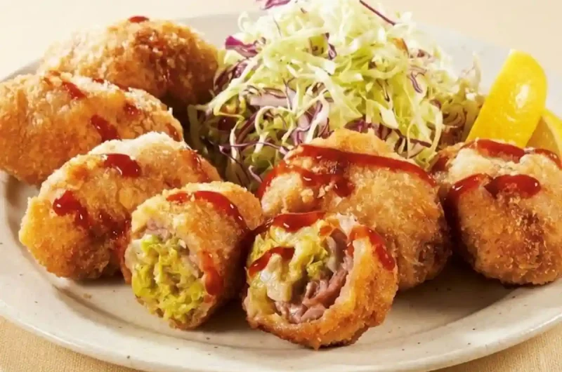 【ヒルナンデス】キャベツのかくれんぼカツのレシピ 平野レミさんの時短レシピ