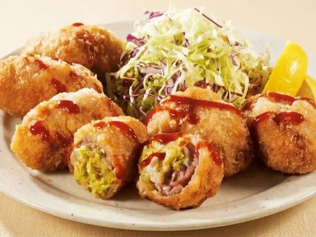 キャベツのかくれんぼカツ