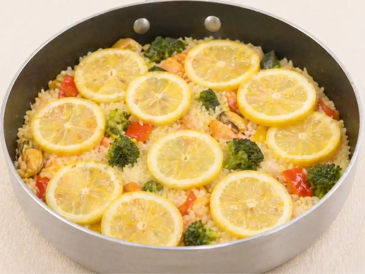 レモンのパエリア