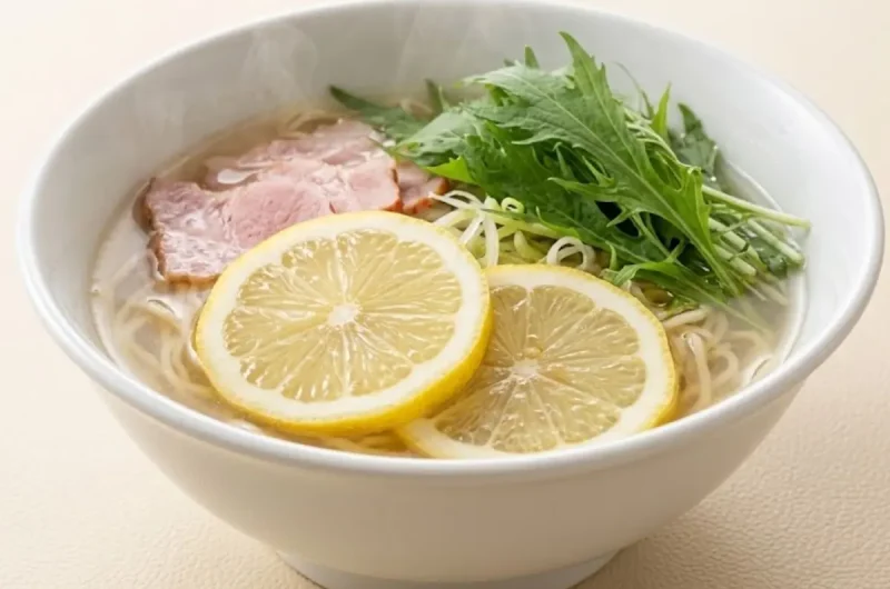 【相葉マナブ】レモンラーメンのレシピ レモンの旬の産地ごはん
