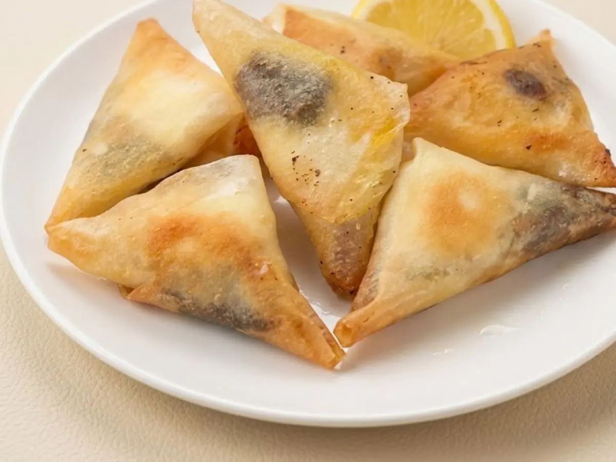 マシュマロレモン春巻き