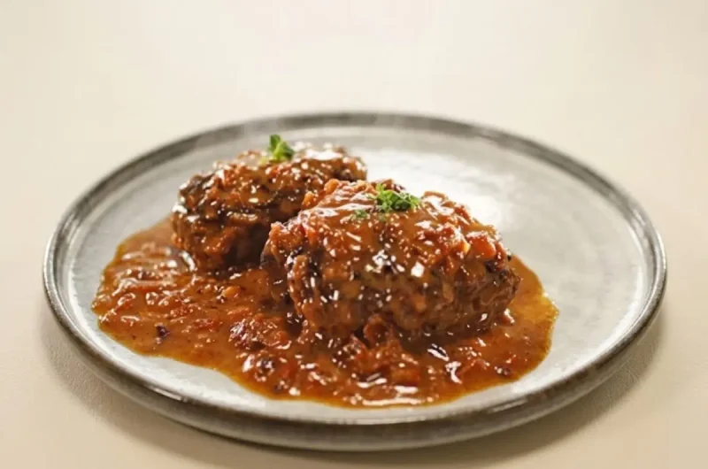 【あさイチ】煮込みハンバーグのレシピ 秋元さくらさんひき肉料理