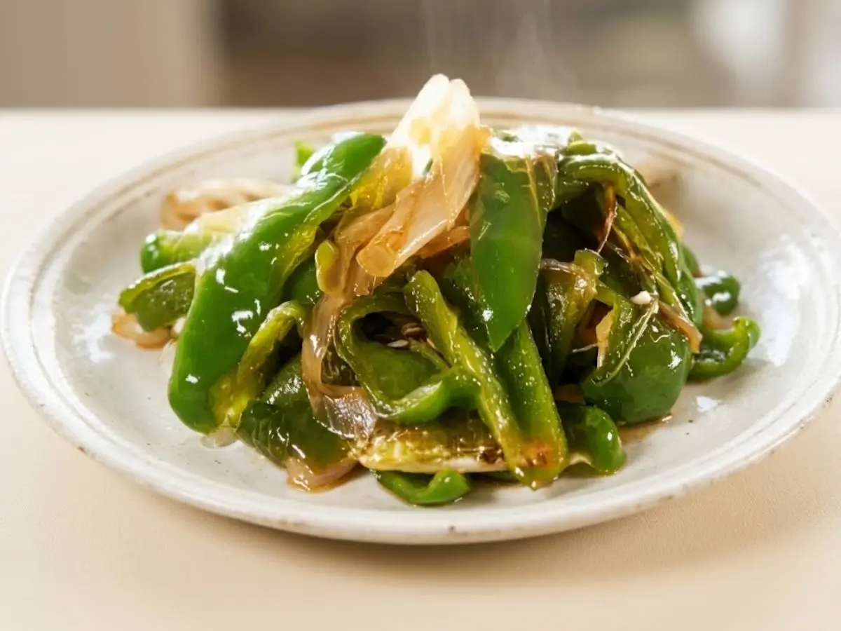 ピーマンのめし泥棒