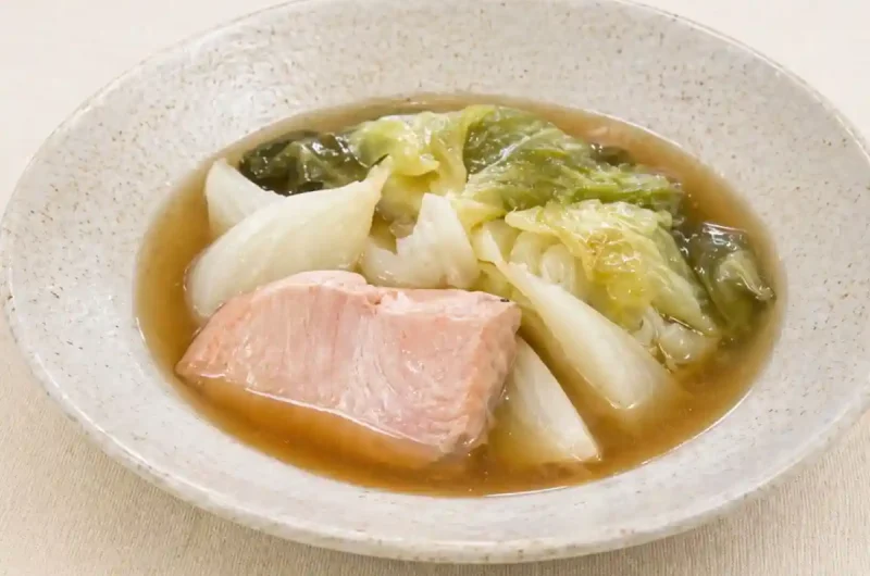 【きょうの料理】春野菜たっぷり！さけの煮つけのレシピ 髙橋拓児さん