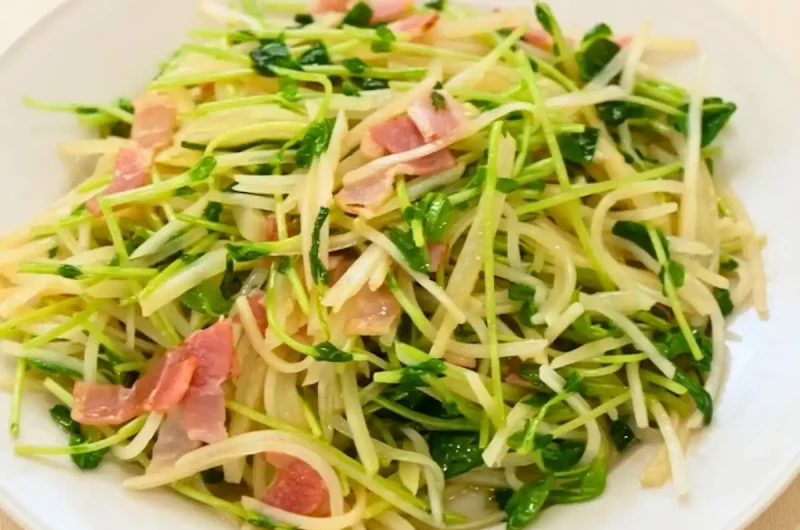 【あさイチ】新じゃがベーコン甘酢炒めのレシピ 小林まさみさん