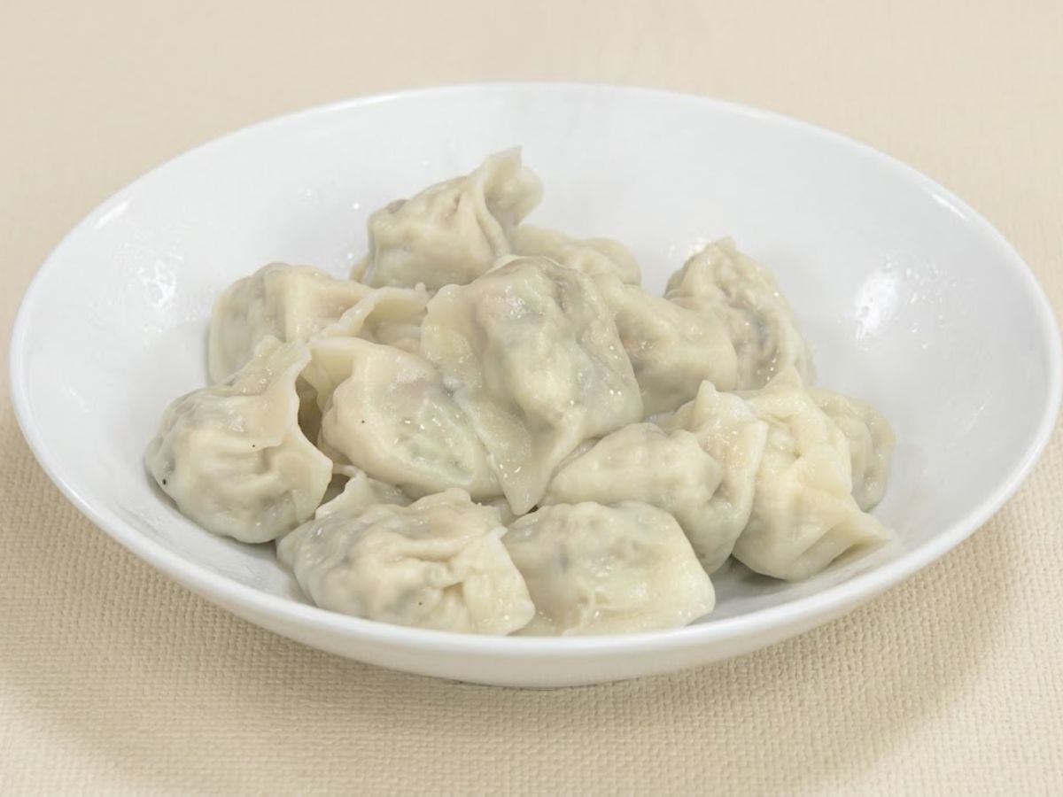 厚揚げとザーサイの水ギョーザ