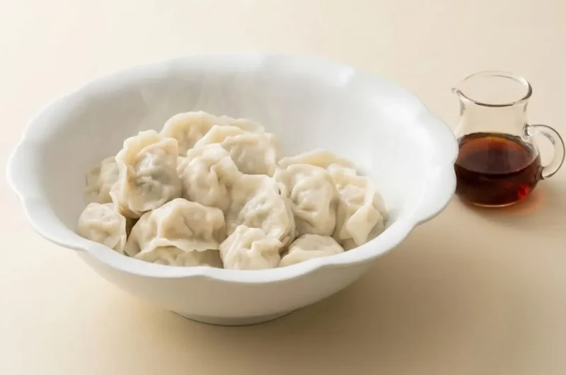 【きょうの料理】鶏肉とそら豆の水ギョーザのレシピ ウーウェンさん水ギョーザ