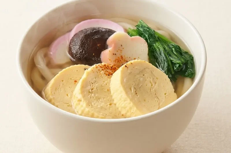 【きょうの料理】だし巻き卵入りうどんのレシピ 大原千鶴さん定番おかず
