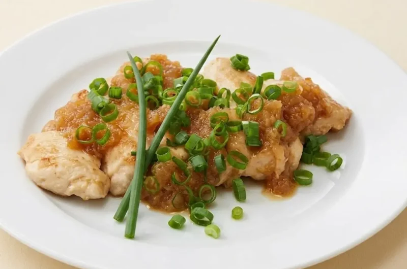 【きょうの料理】ふんわり鶏むね肉のたまねぎソースのレシピ 本多京子さん