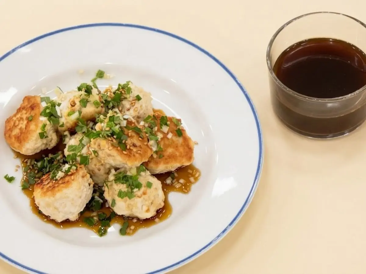 万能さっぱり中華ダレでふんわり肉だんご