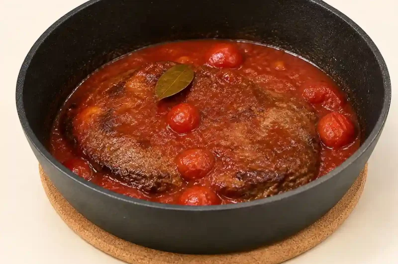 【きょうの料理】フライパン丸ごとハンバーグのレシピ Makoさんひき肉お助け料理