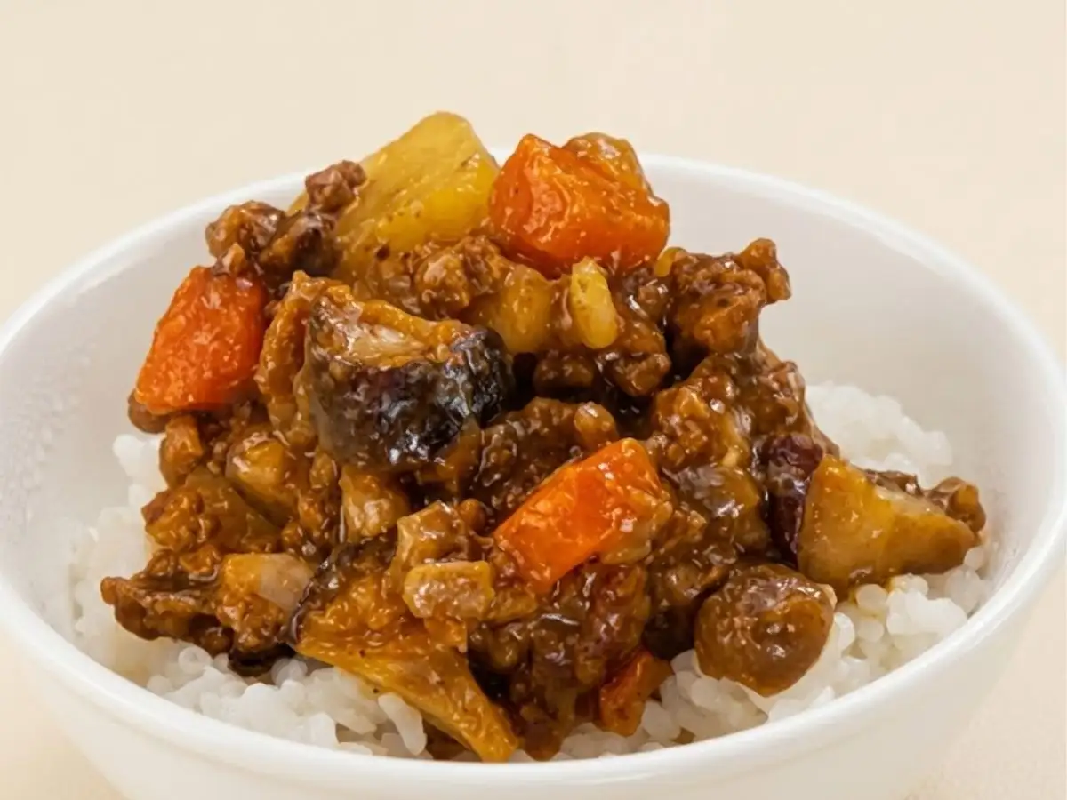 キーマカレー だし茶漬け