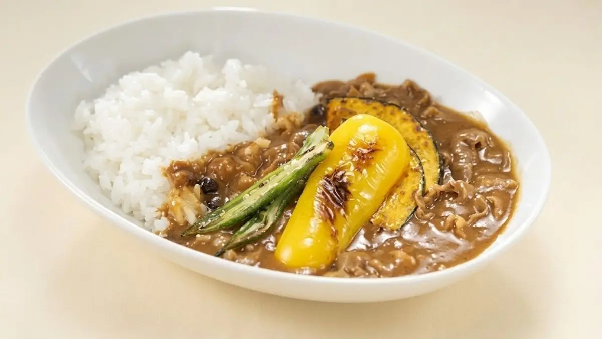 黒酢の野菜カレー