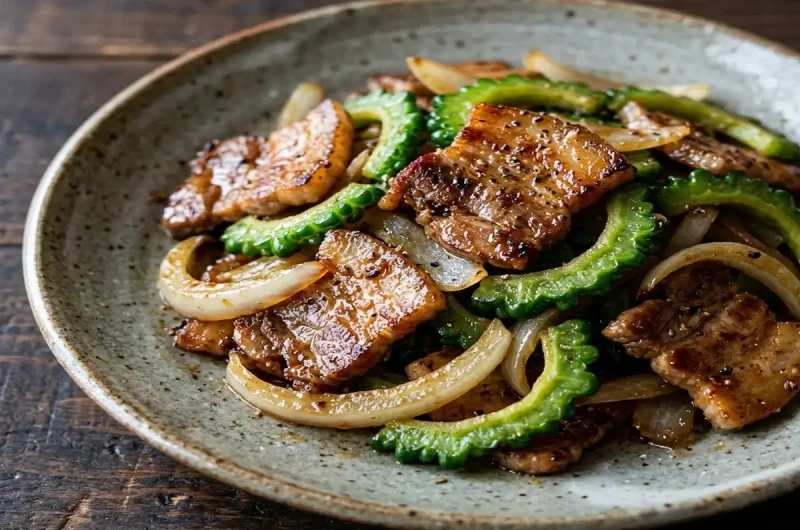 【コウケンテツさんのレシピ】豚肉とゴーヤー炒めの作り方