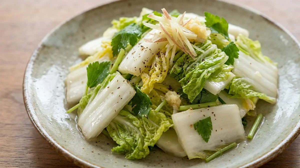 白菜の白キムチ