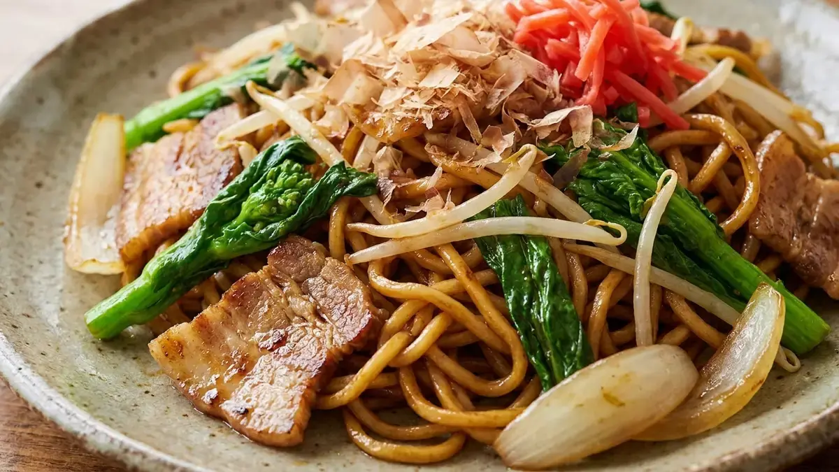 しょうゆ焼きそば
