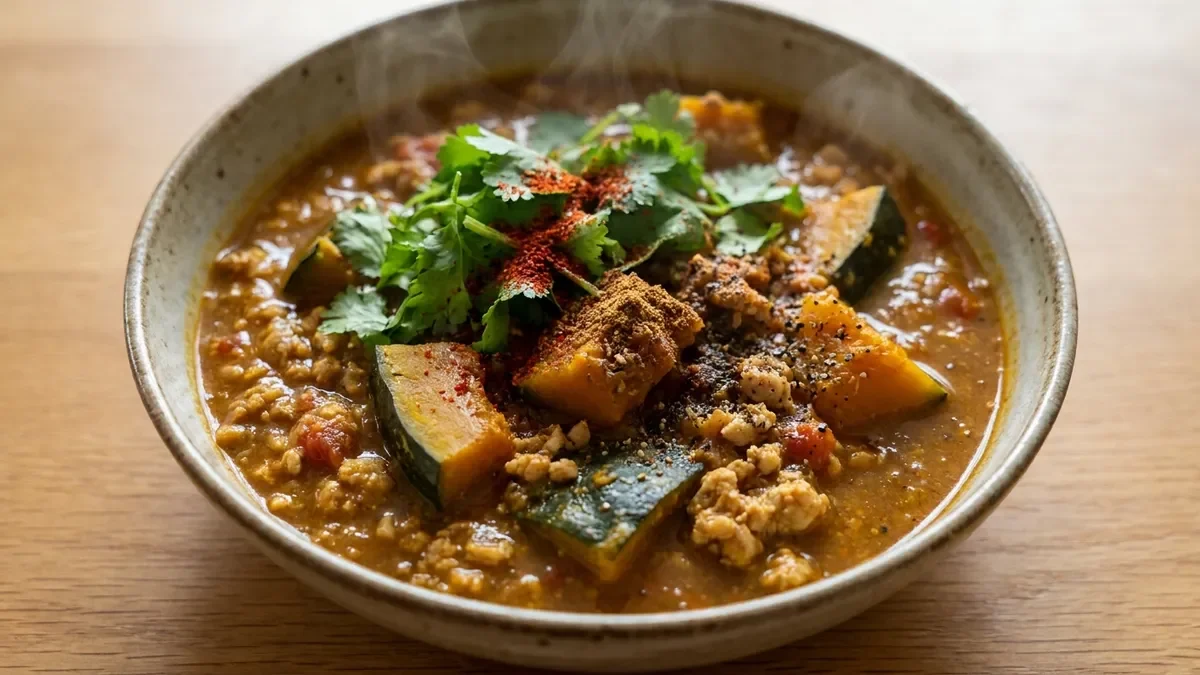 かぼちゃのマイルドカレー