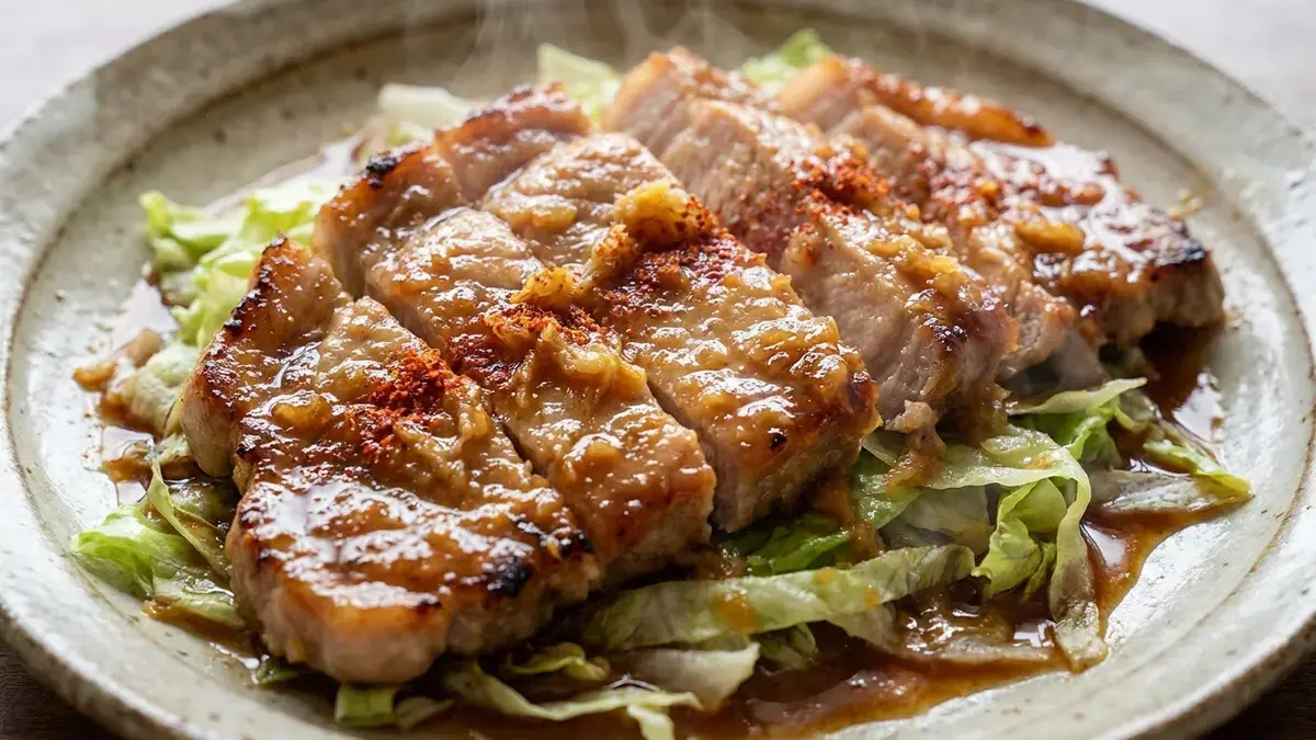 豚のしょうが焼き