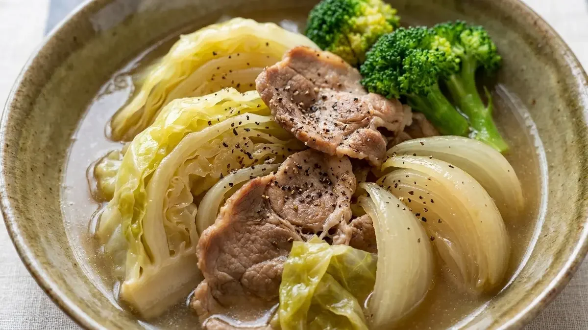 豚肉とキャベツの重ね煮