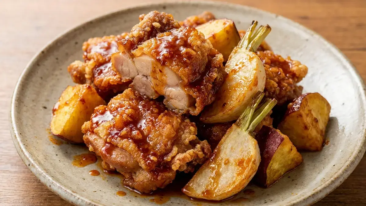 鶏肉のピリ辛から揚げ