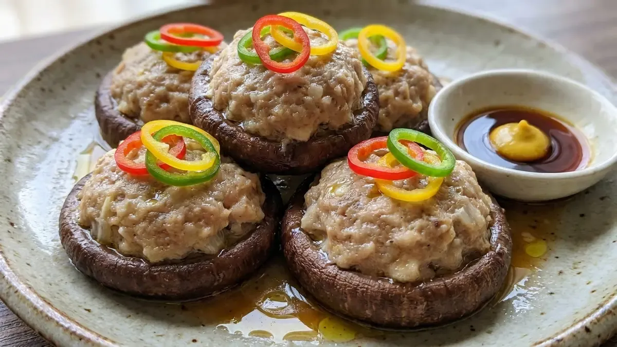 レンチンしいたけ鶏シューマイ