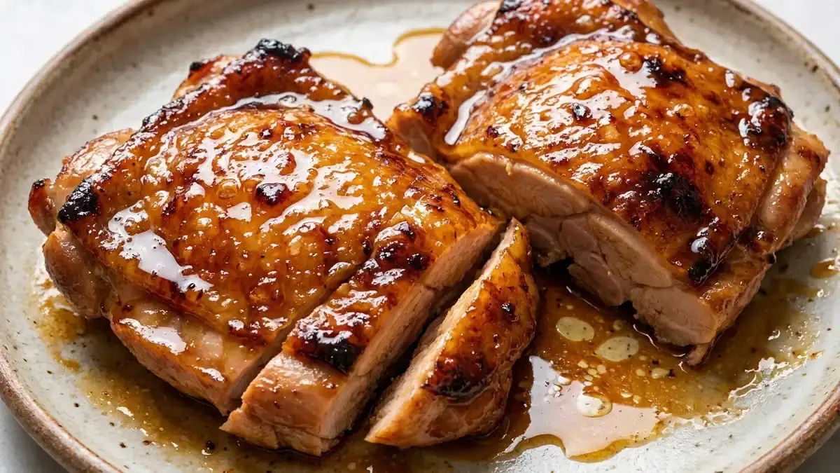 鶏もも肉の照り焼き