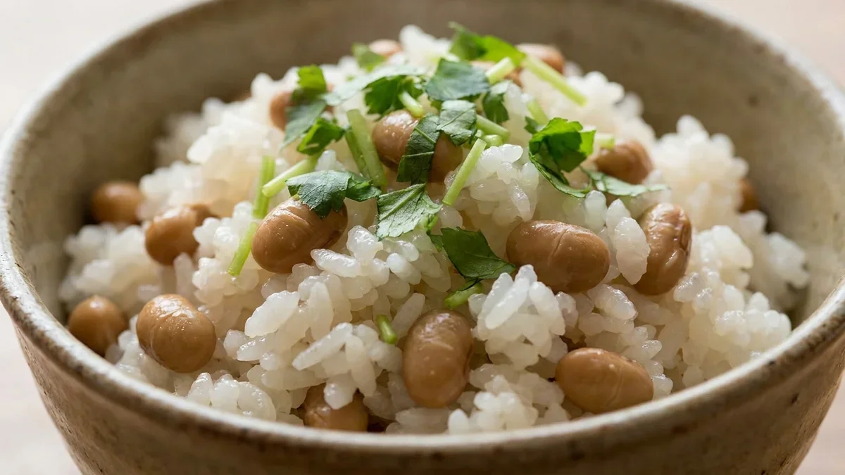大豆ご飯