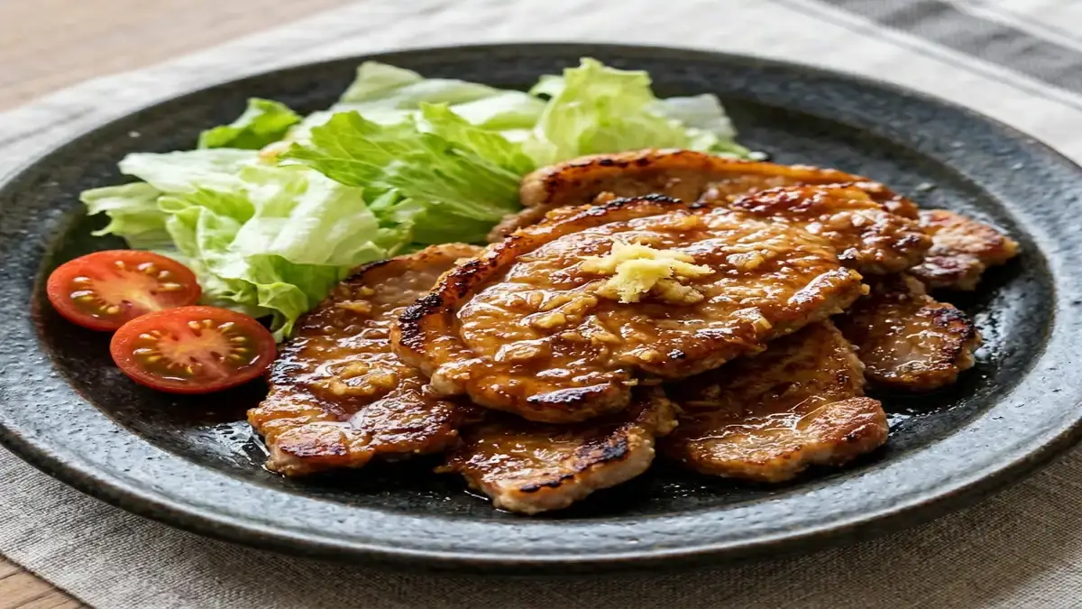豚肉のしょうが焼き
