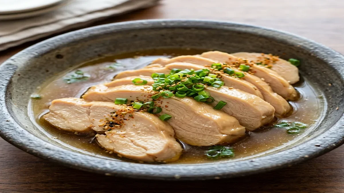 鶏むね肉のしっとり煮
