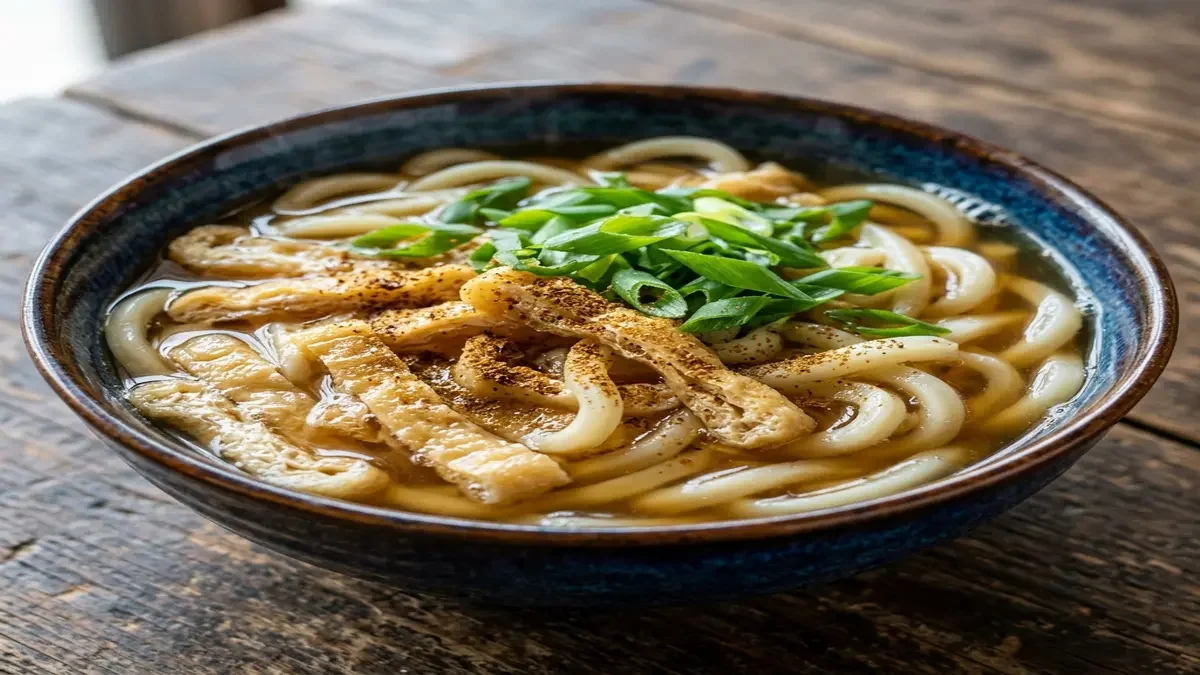 刻みきつねうどん