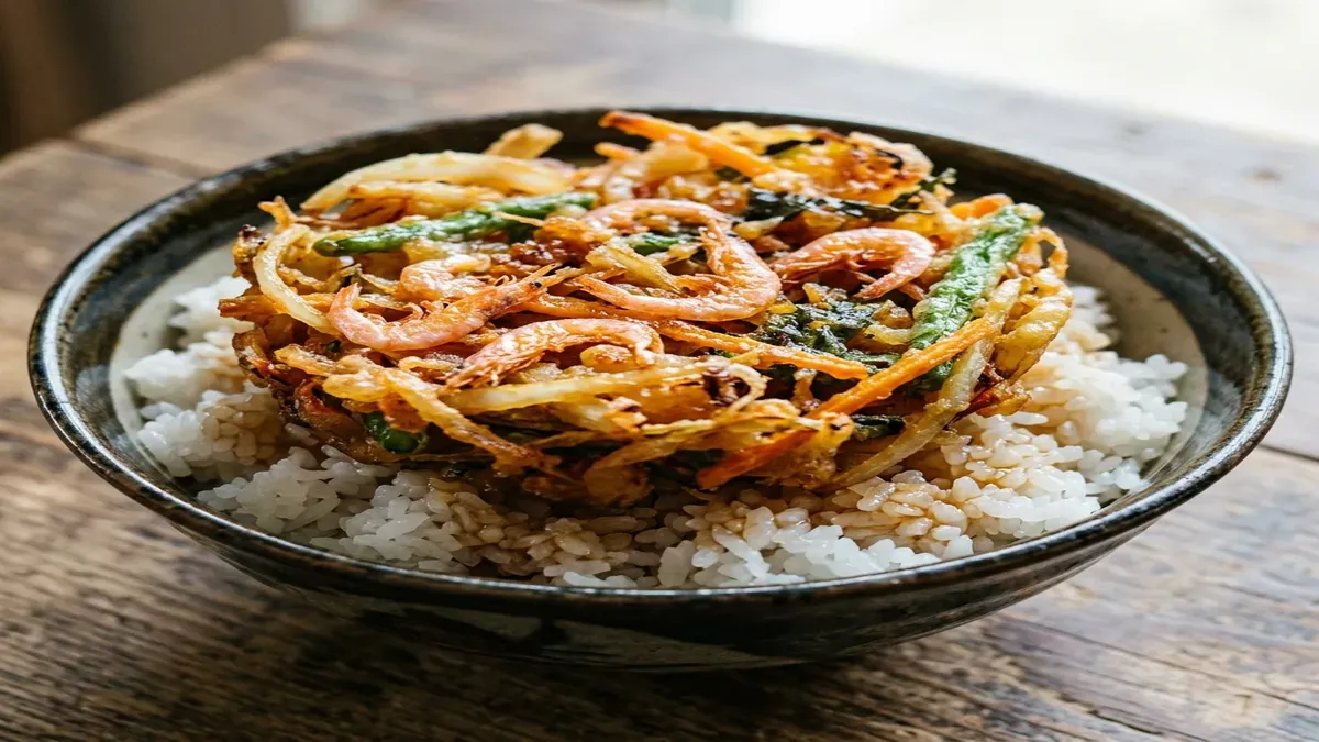 何でもありのかき揚げ丼