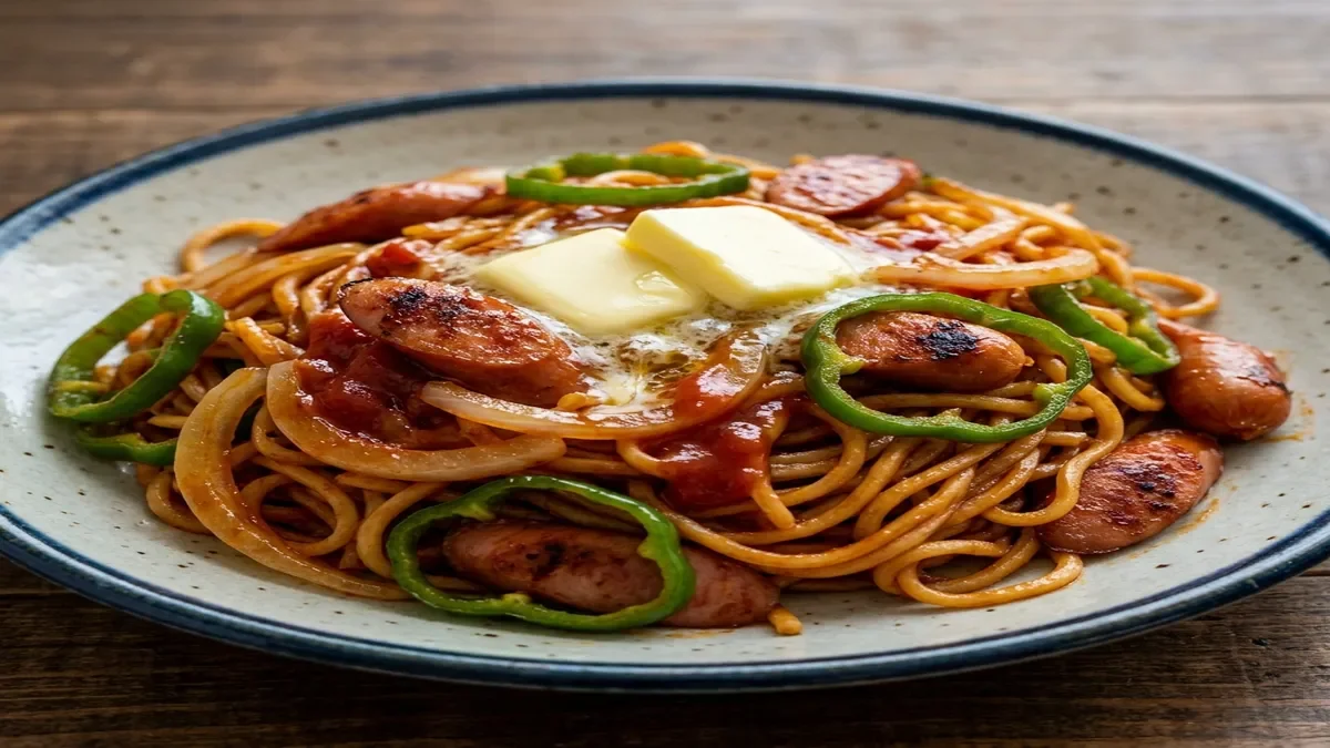 焼きそばナポリタン